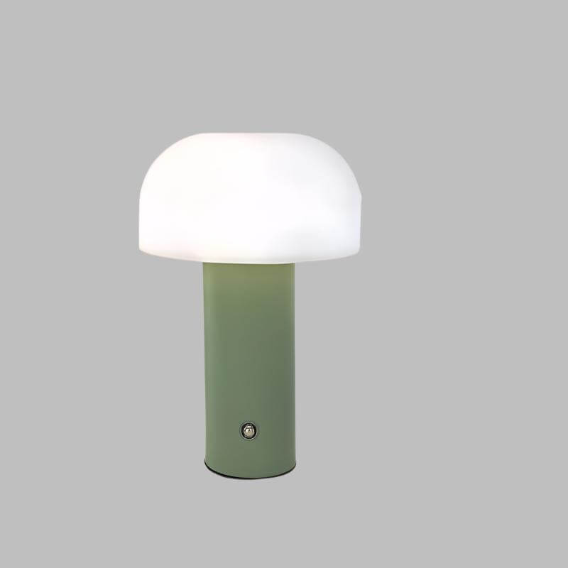 Europejska designerska lampa stołowa w kształcie grzyba