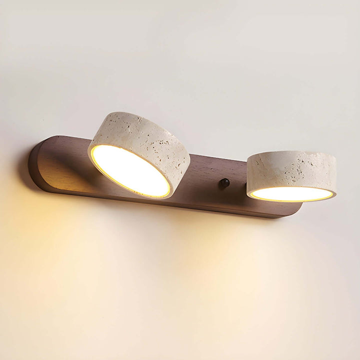 Lampa ścienna z wbudowanym oświetleniem LED