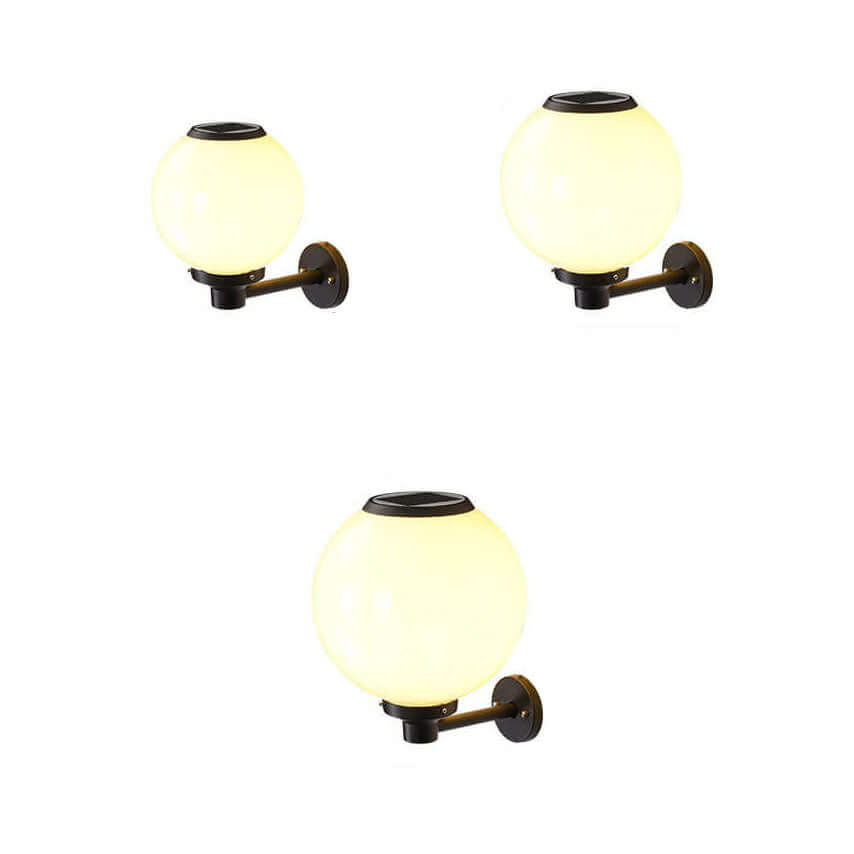 Solarna Lampa Ścienna LED - Wodoodporne Oświetlenie Zewnętrzne