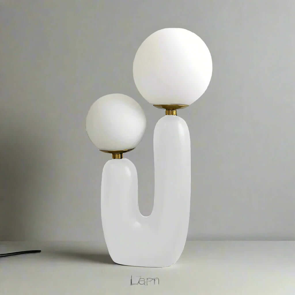 Designerska lampa stołowa Kaktus - nowoczesne oświetlenie LED