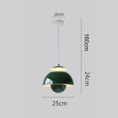 Nowoczesna Lampa Wisząca LED w Stylu Skandynawskim