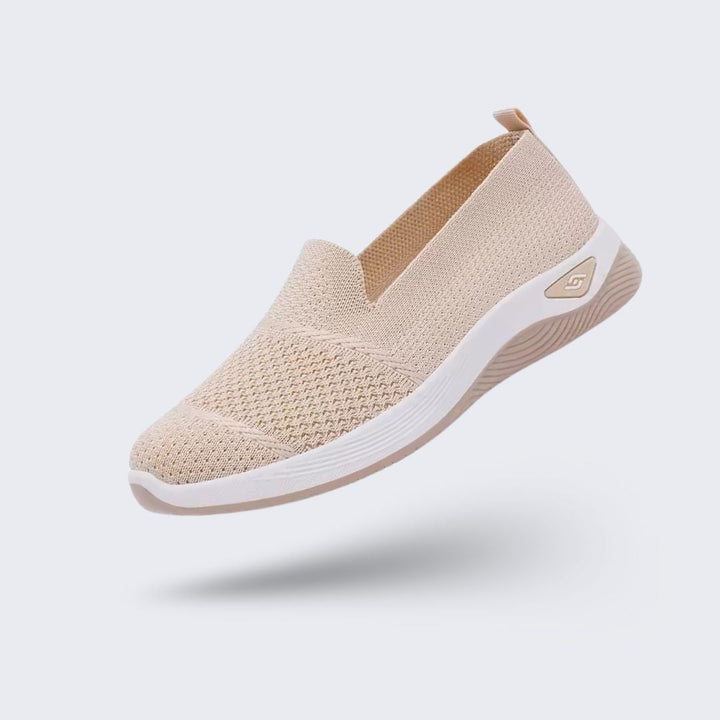 Damskie trampki ortopedyczne zapewniające komfort, elegancki design, w różnych kolorach, idealne na długie spacery.