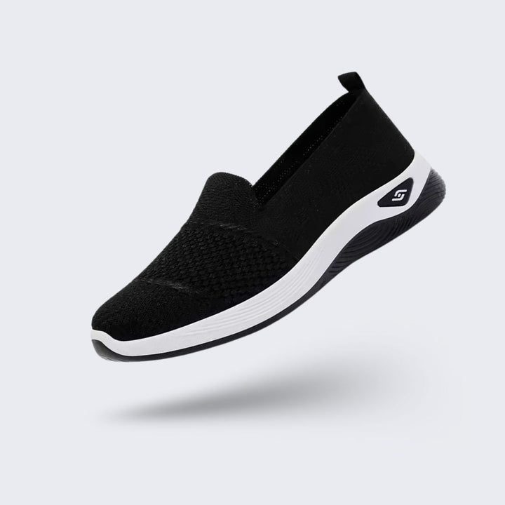 Damskie trampki ortopedyczne zapewniające komfort, elegancki design, w różnych kolorach, idealne na długie spacery.
