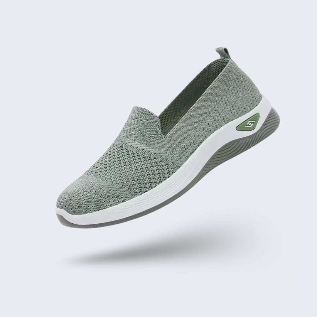Damskie trampki ortopedyczne zapewniające komfort, elegancki design, w różnych kolorach, idealne na długie spacery.