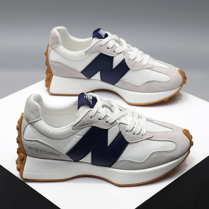 Damskie sneakersy Nina, nowoczesny wygląd, wyściełana podeszwa, różne kolory, komfort na co dzień, opływowy design.