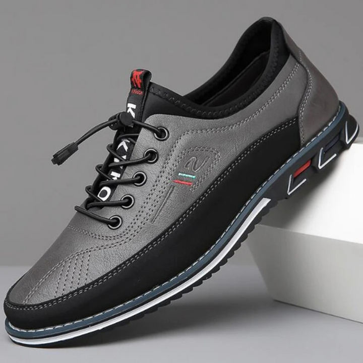 Eleganckie, lekkie i wszechstronne czarne sneakersy męskie o ponadczasowym designie, pasujące do każdego stylu.