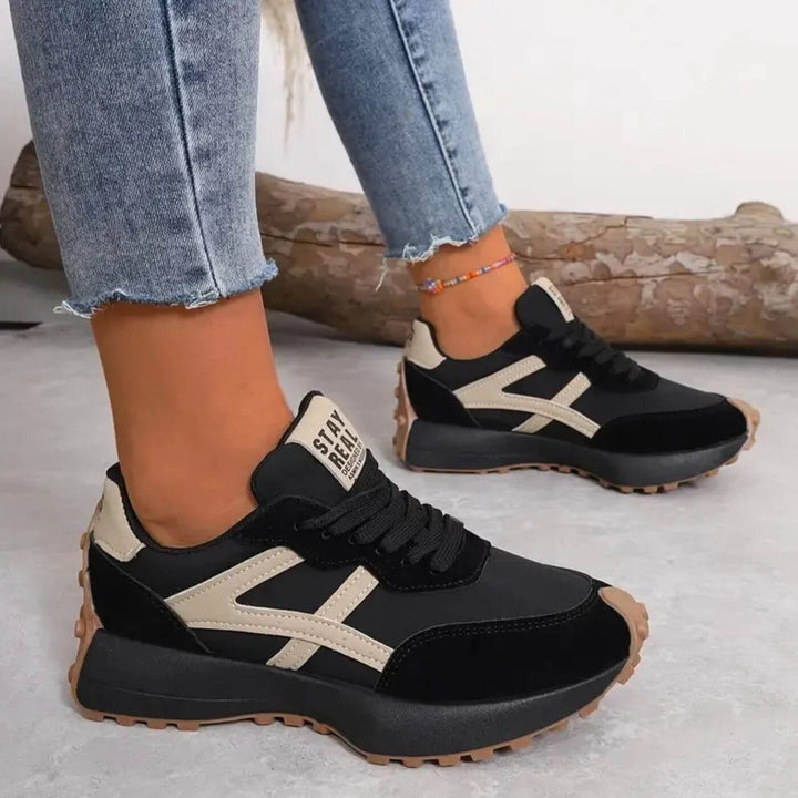 Stylowe zielone sneakersy damskie zapewniające komfort i wsparcie na co dzień.