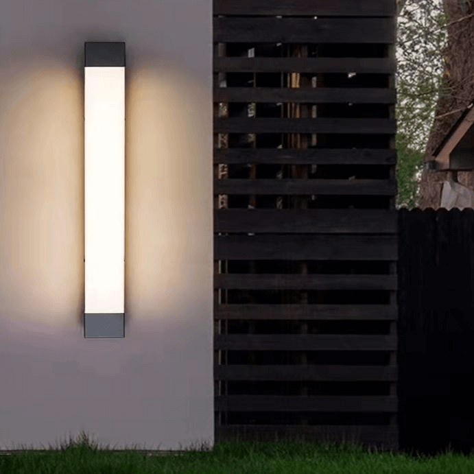 Zewnętrzna Liniowa Lampa Ścienna LED - Nowoczesne Oświetlenie