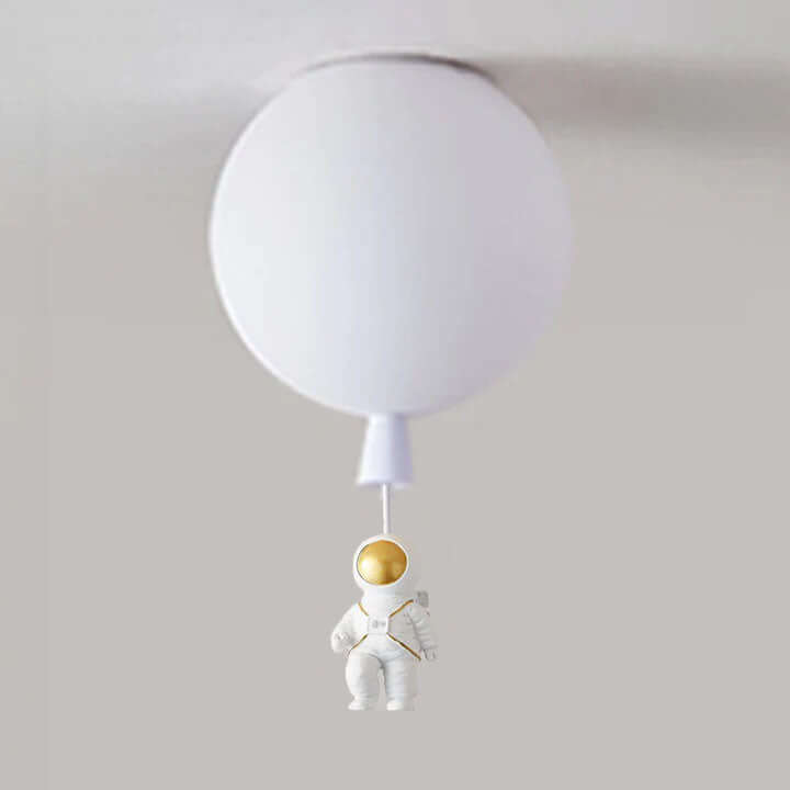 Nowoczesne oświetlenie sufitowe LED Księżyc/Astronauci