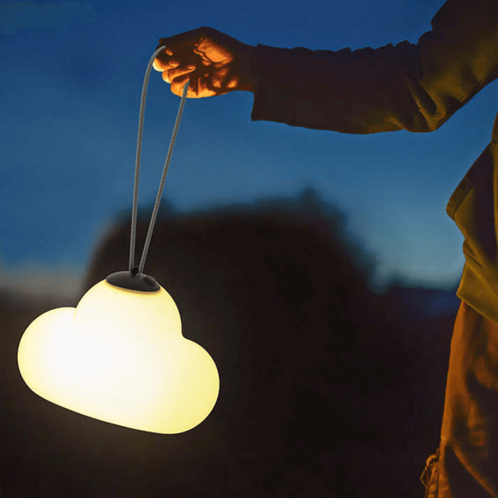 Zewnętrzna Lampa Wisząca LED Chmura - Oświetlenie Ogrodowe