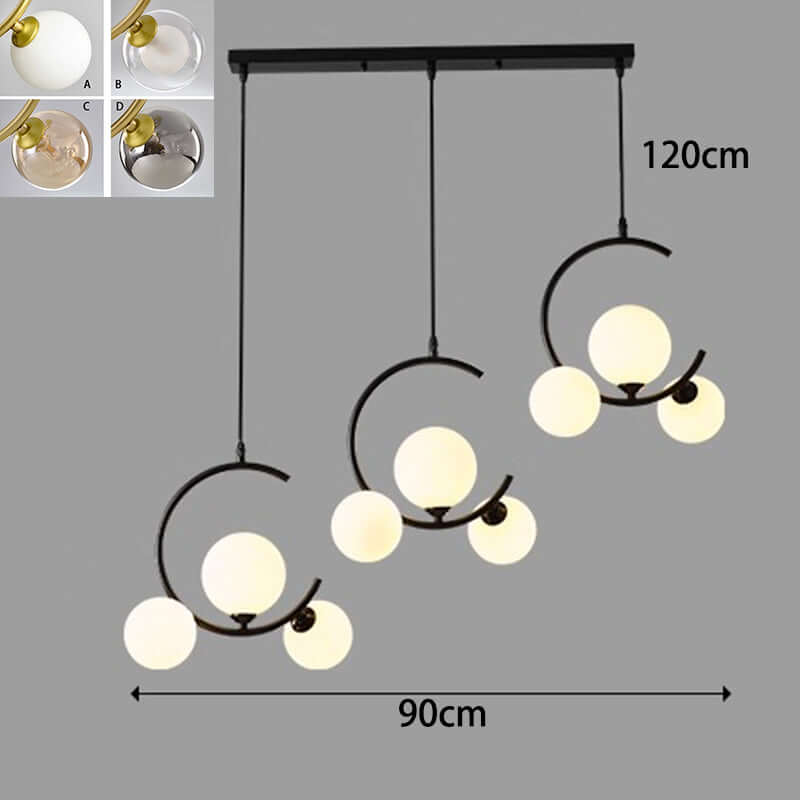 Nowoczesna Lampa Wisząca LED do Dekoracji Wnętrz