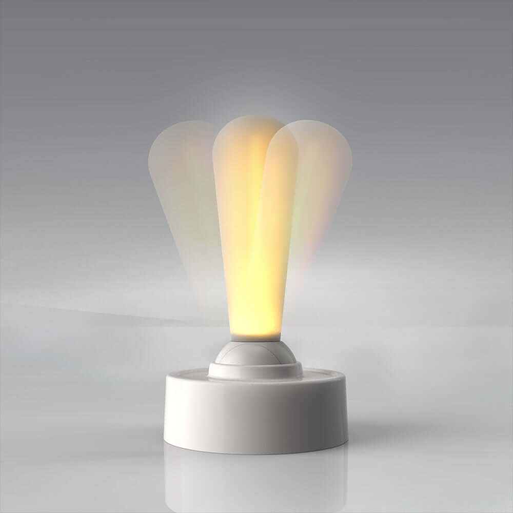 Lampa stołowa z dwoma poziomami jasności