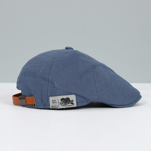Elegancki regulowany beret męski, beżowy, niebieski, żółty, czarny, czerwony, klasyczny i nowoczesny, dodatek do mody