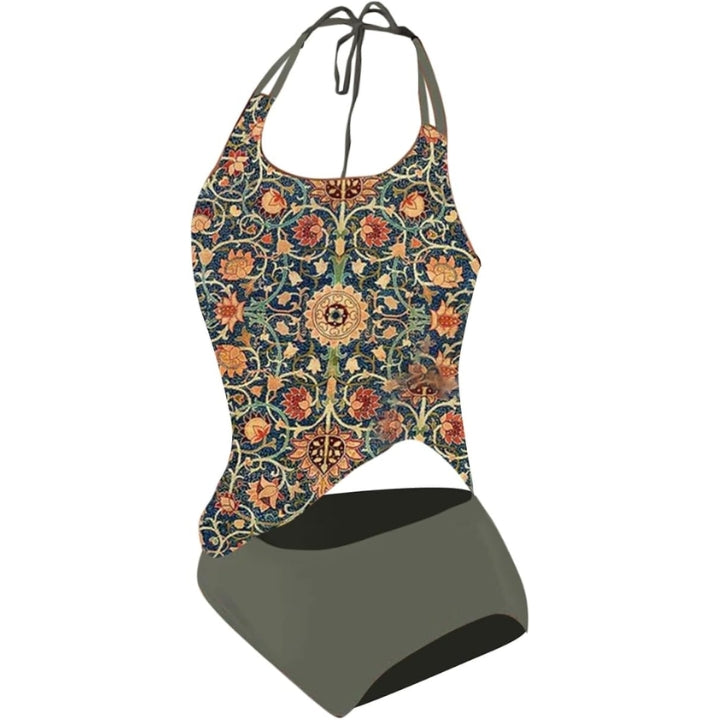 Eleganckie bikini damskie z miękkiej tkaniny, podkreślające figurę, idealne na plażę lub basen, gwarantujące elegancję i komfort.
