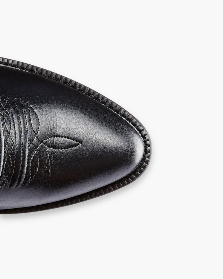 Kowbojki damskie western eleganckie, skórzane brązowe, staranne szwy, ponadczasowy styl, wyhoda premium