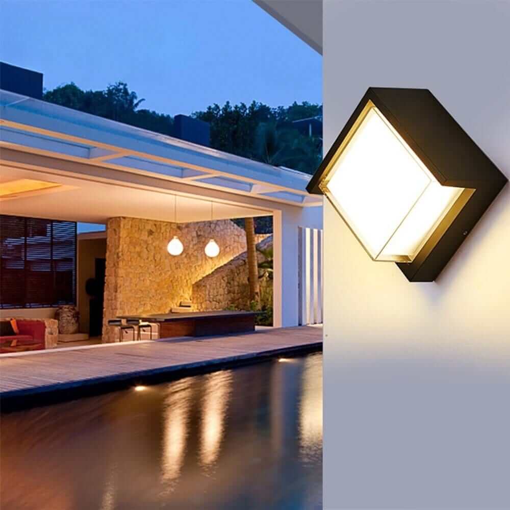 Zewnętrzna Lampa Ścienna LED - Nowoczesne Oświetlenie