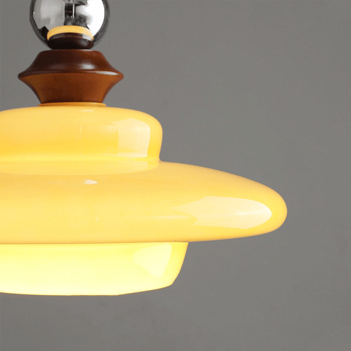 Wisząca Lampa Jadalniana w Stylu Średniowiecznym Beżowa