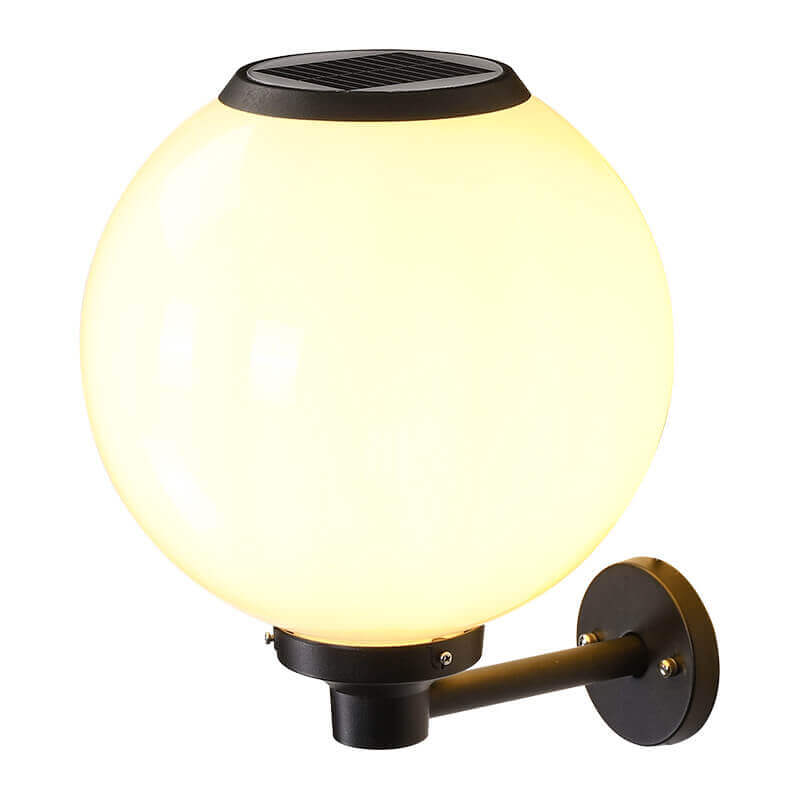 Solarna Lampa Ścienna LED - Wodoodporne Oświetlenie Zewnętrzne