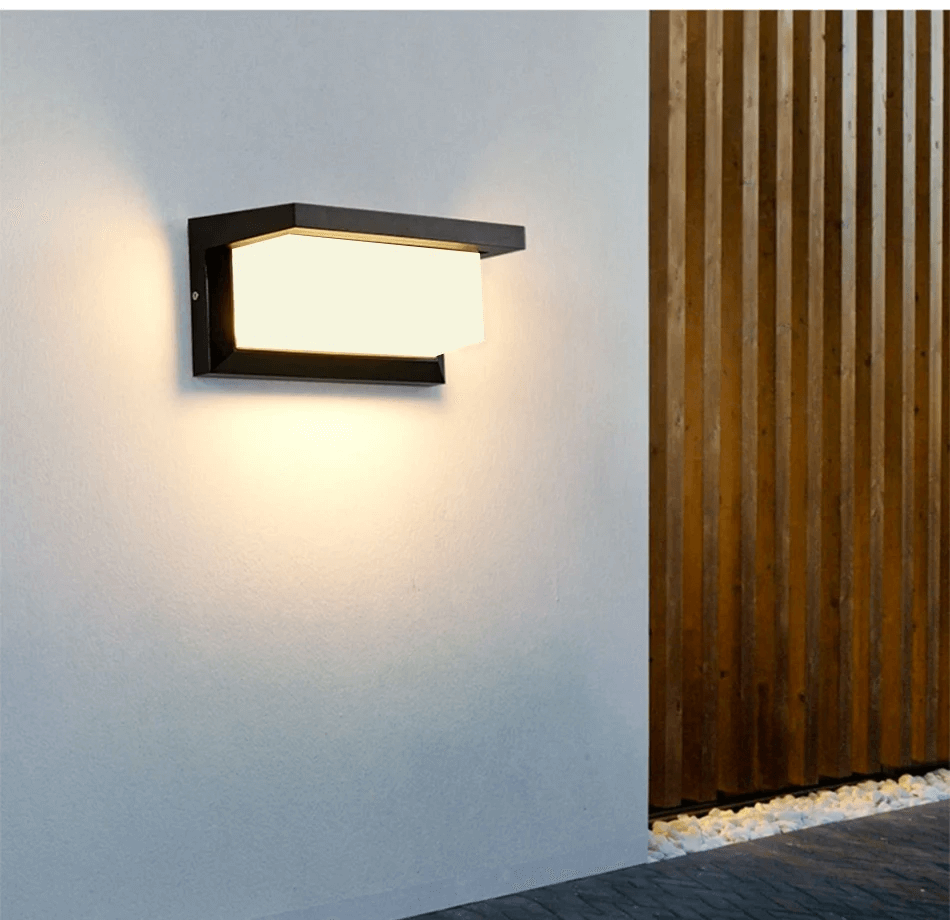 Zewnętrzna Wewnętrzna Lampa Ścienna LED z Czujnikiem Ruchu