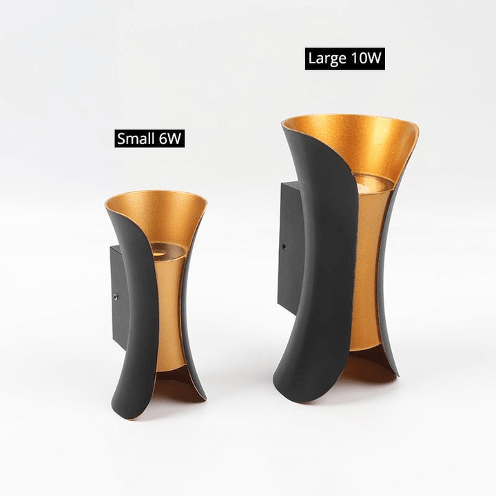 Zewnętrzna Lampa Ścienna LED z Aluminium, Wodoodporna