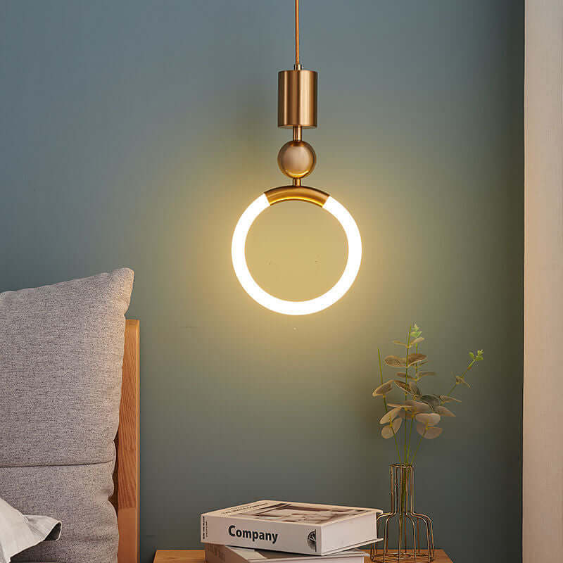 Nordycka Lampa Wisząca LED o Prostym Designie