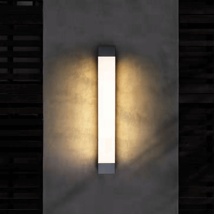 Zewnętrzna Liniowa Lampa Ścienna LED - Nowoczesne Oświetlenie