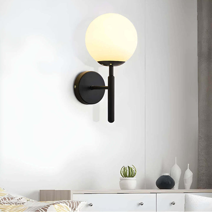 Jasna - Lampa Ścienna z Ręcznie Wykonanego Szkła