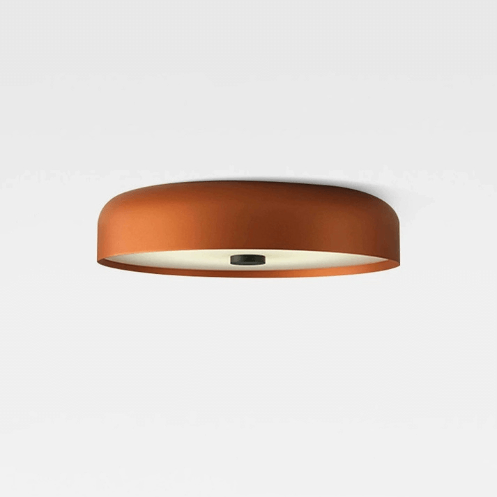 Minimalistyczna Retropłaska Lampa Sufitowa LED do Wnętrz