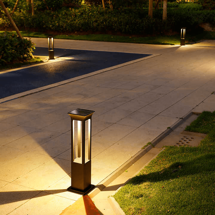 Zewnętrzna Lampa Solarna LED - Oświetlenie Ścieżki