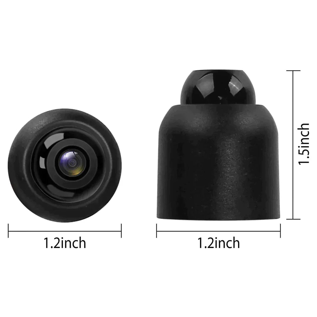 Kamera monitorująca WiFi HD, elegancki design, zaawansowana wizja nocna, wykrywanie ruchu, łatwy montaż.
