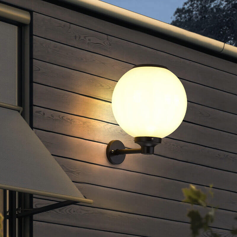 Solarna Lampa Ścienna LED - Wodoodporne Oświetlenie Zewnętrzne