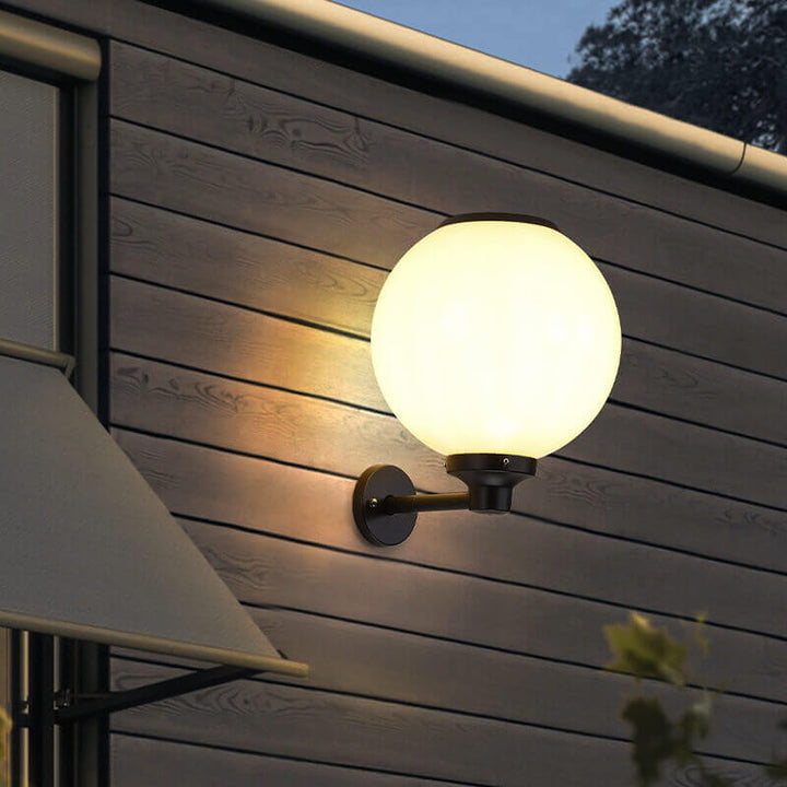 Solarna Lampa Ścienna LED - Wodoodporne Oświetlenie Zewnętrzne