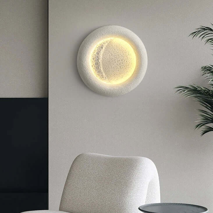 Okrągły kinkiet żwiczny nowoczesny design