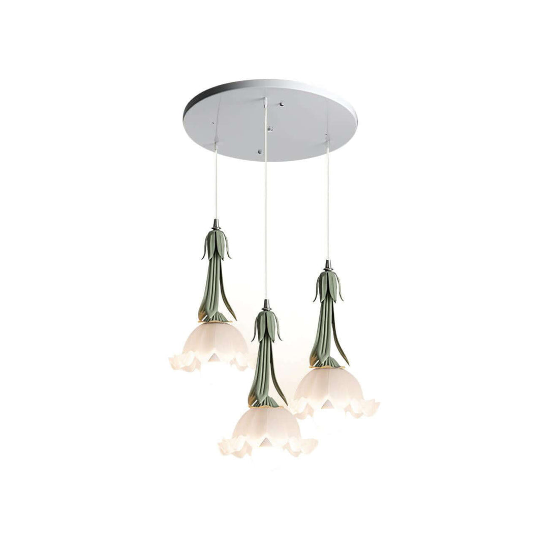 Lampa Wisząca Kwiatowa Konwalia