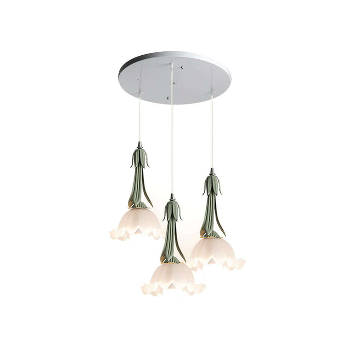 Lampa Wisząca Kwiatowa Konwalia