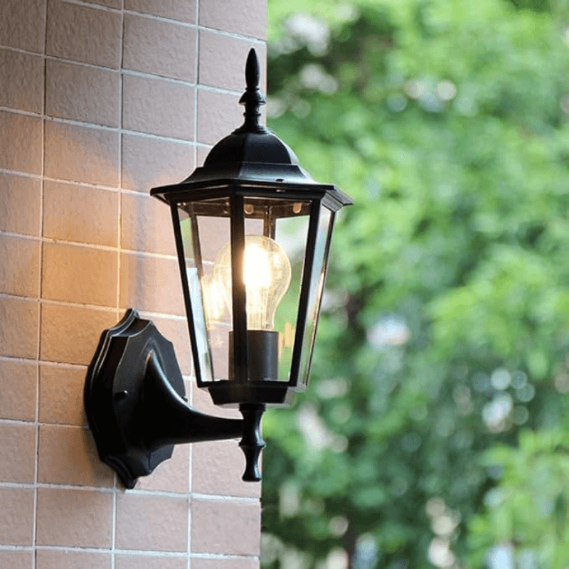 Zewnętrzna Lampa Ścienna Retro - Oświetlenie Vintage