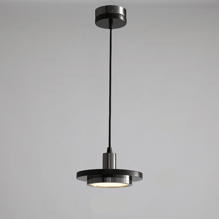 Nowoczesna, Prosta Lampa Wisząca z Marmuru