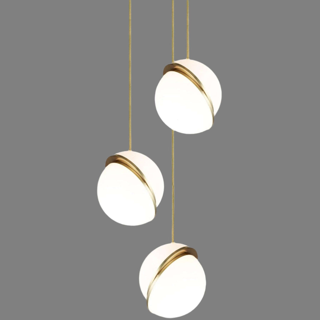 Lampa Wisząca Croissant, eleganckie oświetlenie do salonu
