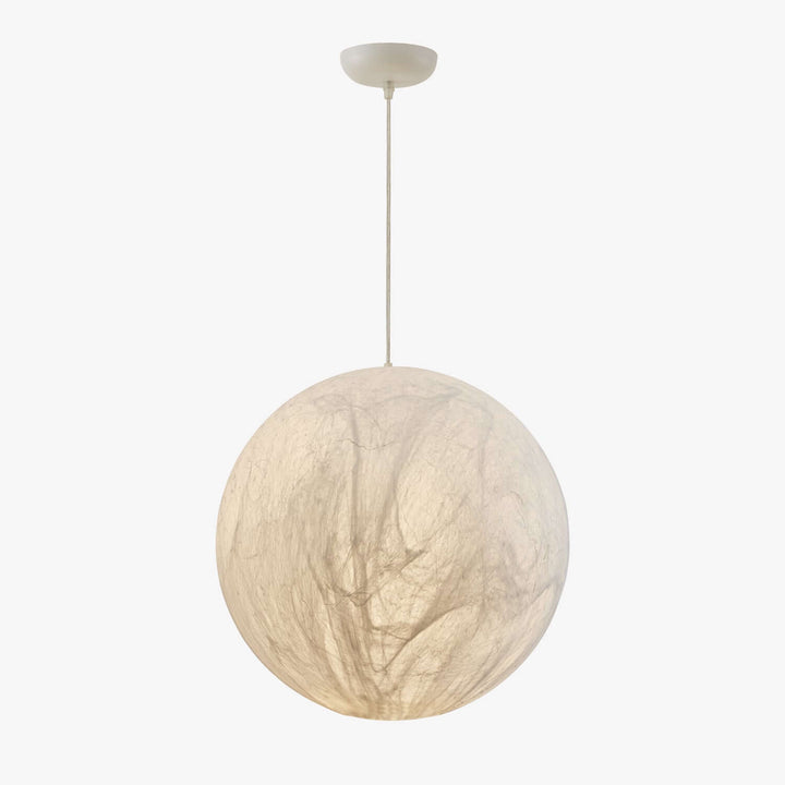 Wisząca Lampa Jedwabna - Dekoracja Wnętrz
