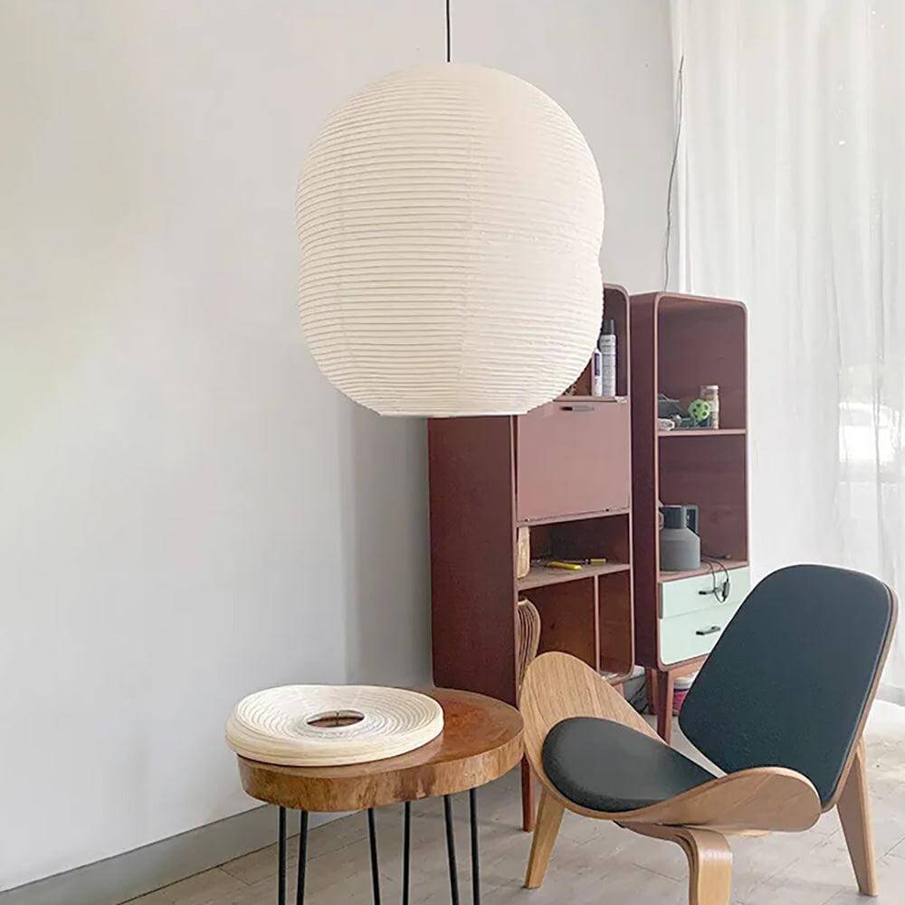 Mini-Lampa Wisząca z Papieru Washi