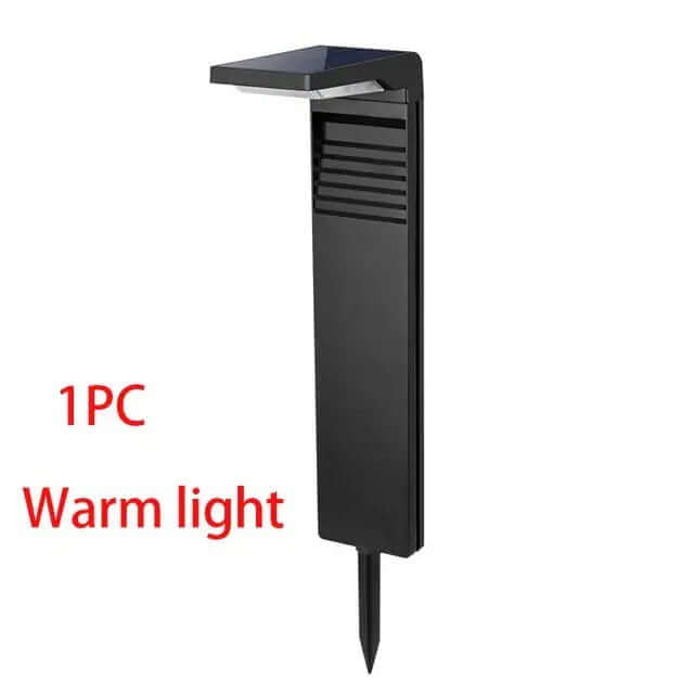 Nowoczesna Lampa Solarna Zewnętrzna LED