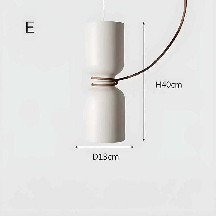 Nowoczesna Lampa Wisząca LED - Styl Geometryczny