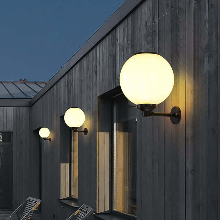 Solarna Lampa Ścienna LED - Wodoodporne Oświetlenie Zewnętrzne