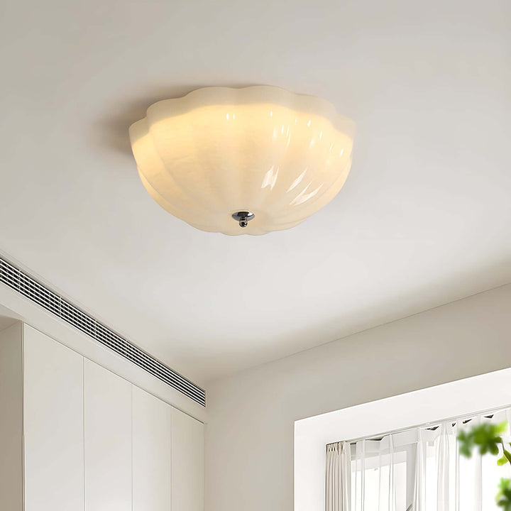 Elegancki Plafon Coquille Opale - Designerskie Oświetlenie Wnętrz