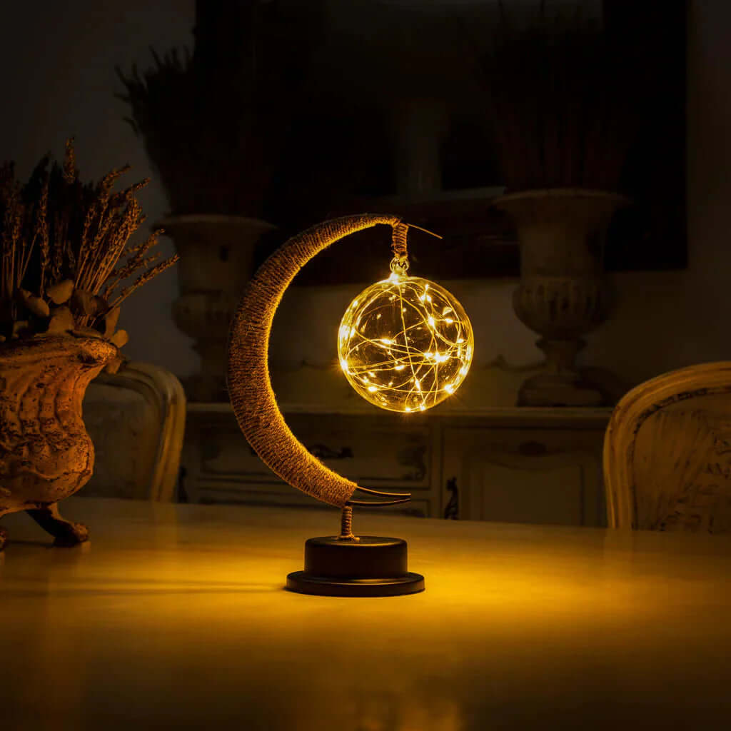 Urzekająca Lampa Księżycowa
