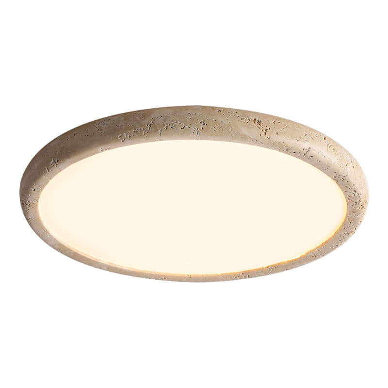Lampa sufitowa LED z naturalnego kamienia blask
