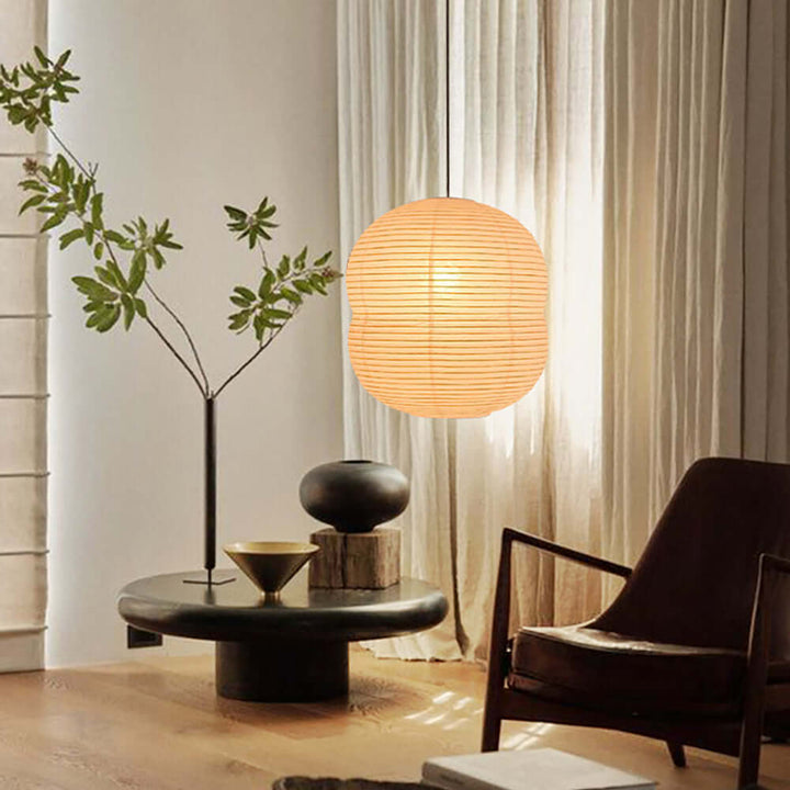 Mini-Lampa Wisząca z Papieru Washi