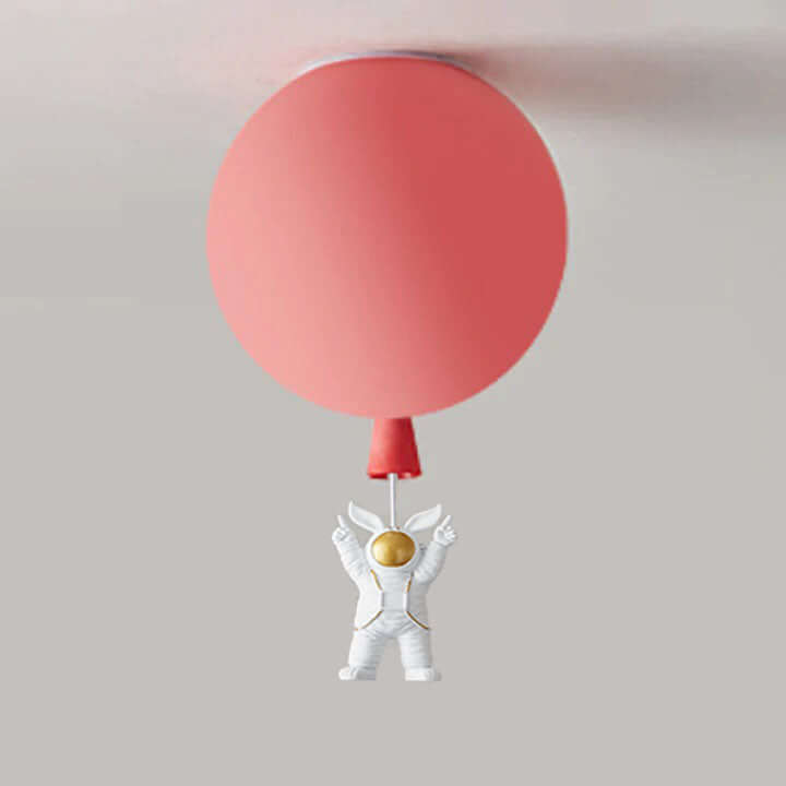 Nowoczesne oświetlenie sufitowe LED Księżyc/Astronauci