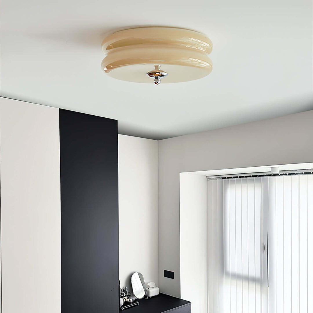 Sufitowa Lampa Vintage w Stylu Art Deco