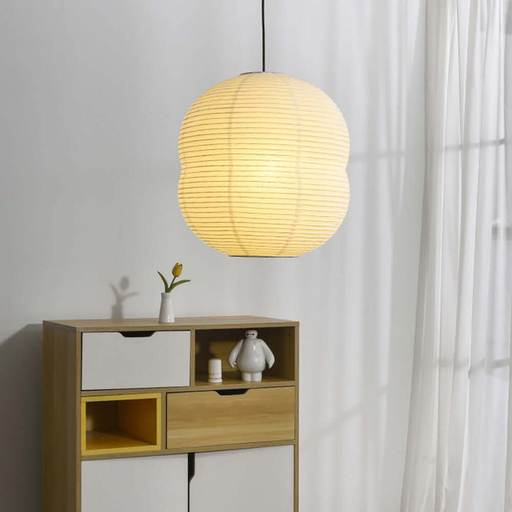 Mini-Lampa Wisząca z Papieru Washi